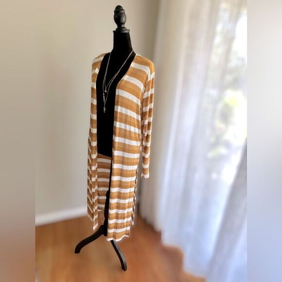 Ragdoll Open Front Knit Duster Cardigan Size M - Picture 7 of 16